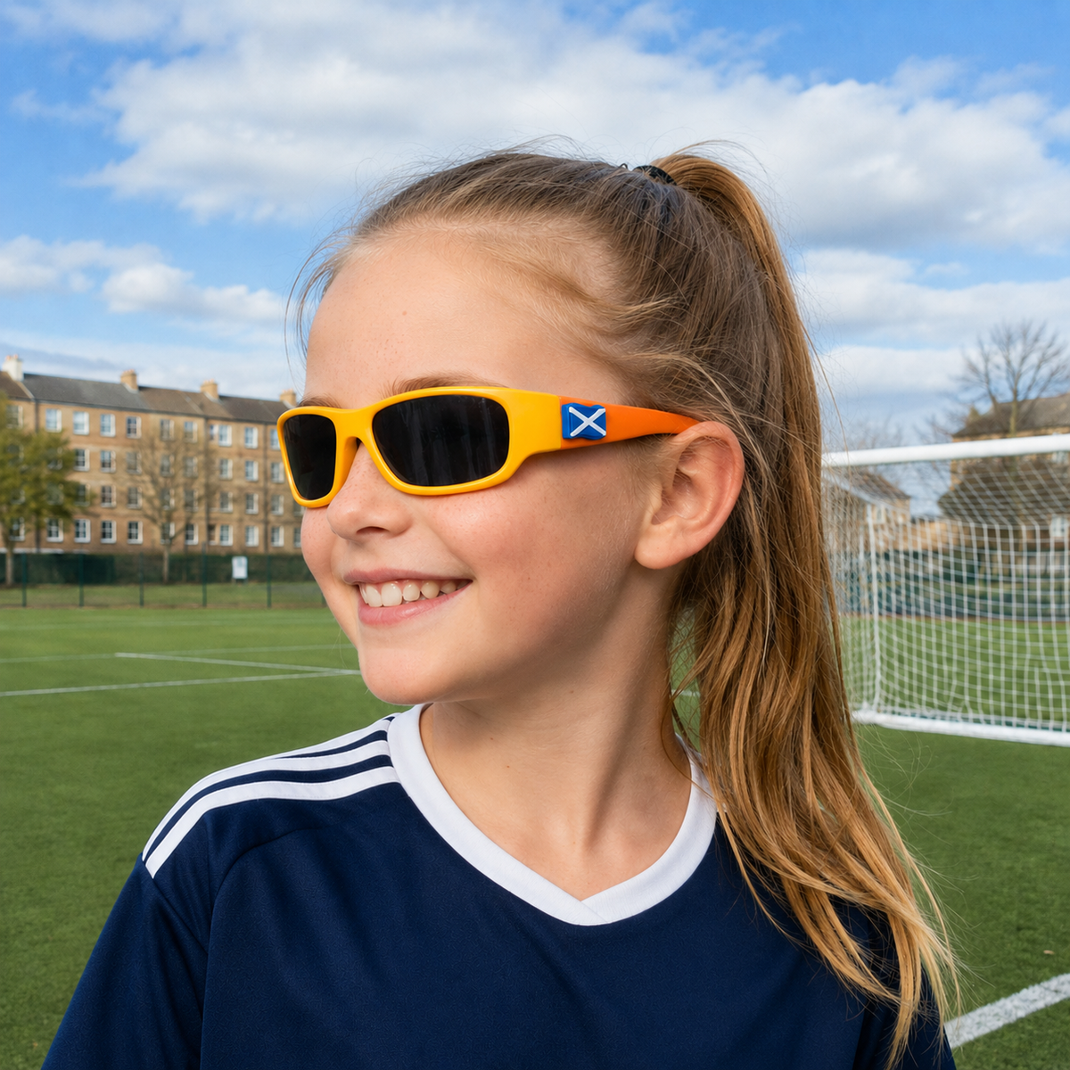 Scotland Flag Kids Sunglasses Charms | x1 Pair | Age 3+