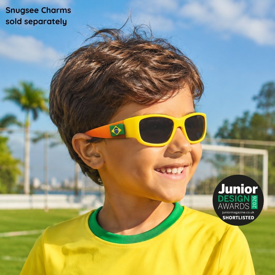 Yellow Orange Kids Sunglasses | Signature Lens | Classic Fit | 3-5 Years