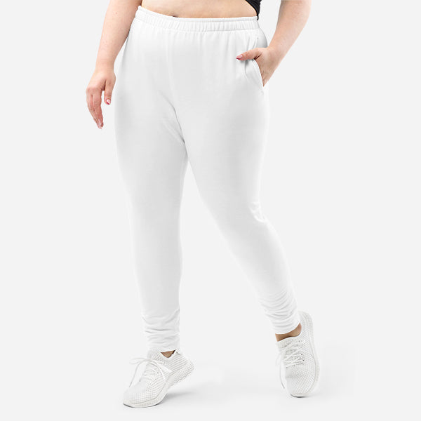 All-Over Print Recycled Women’s Joggers — supplier product photograph