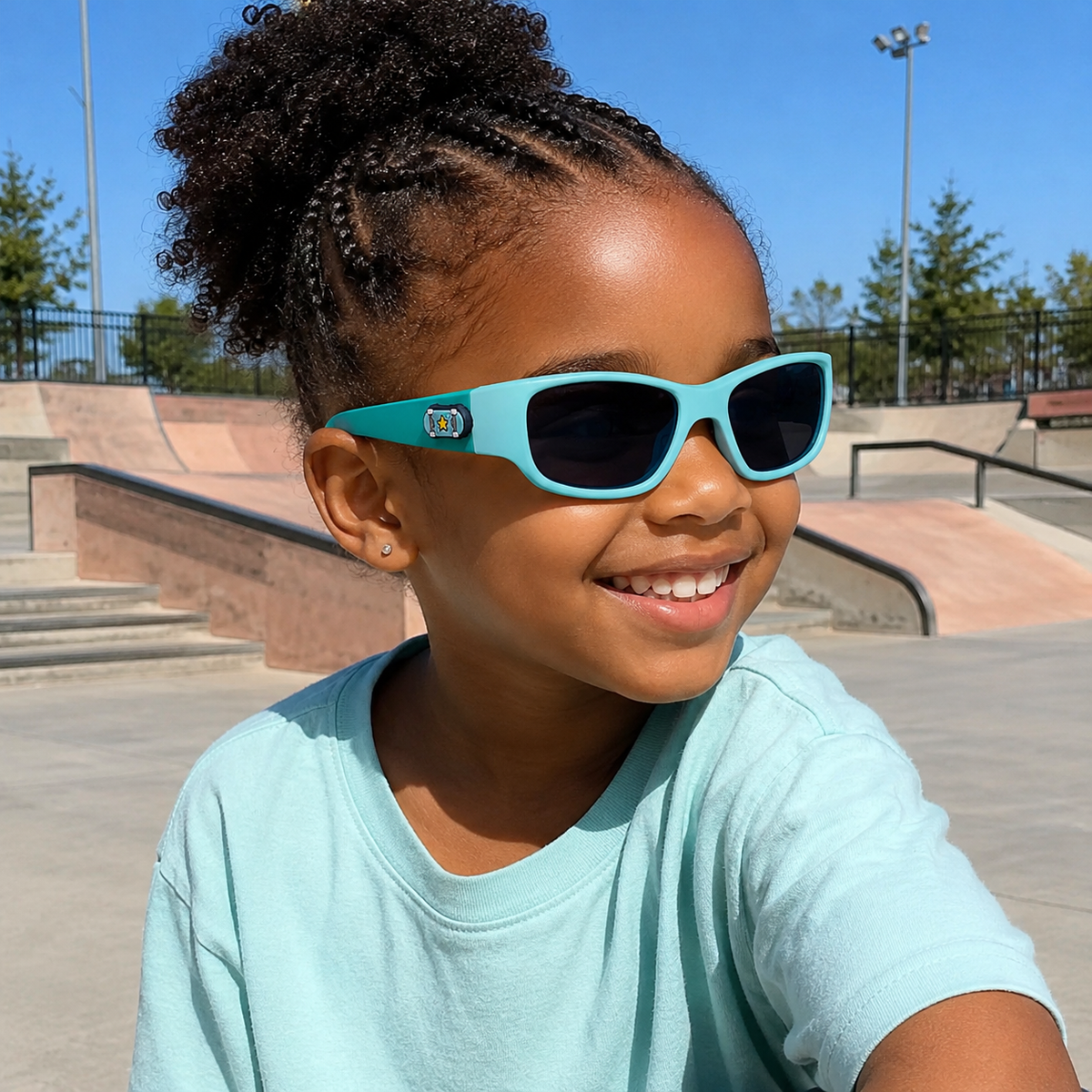 Skateboard Kids Sunglasses Charms | x1 Pair | Age 3+