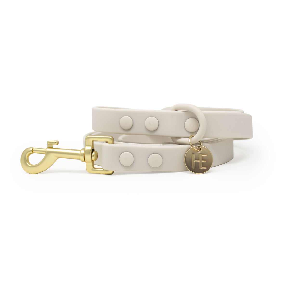 Oatmeal Latte 'All Weather' Dog Collar