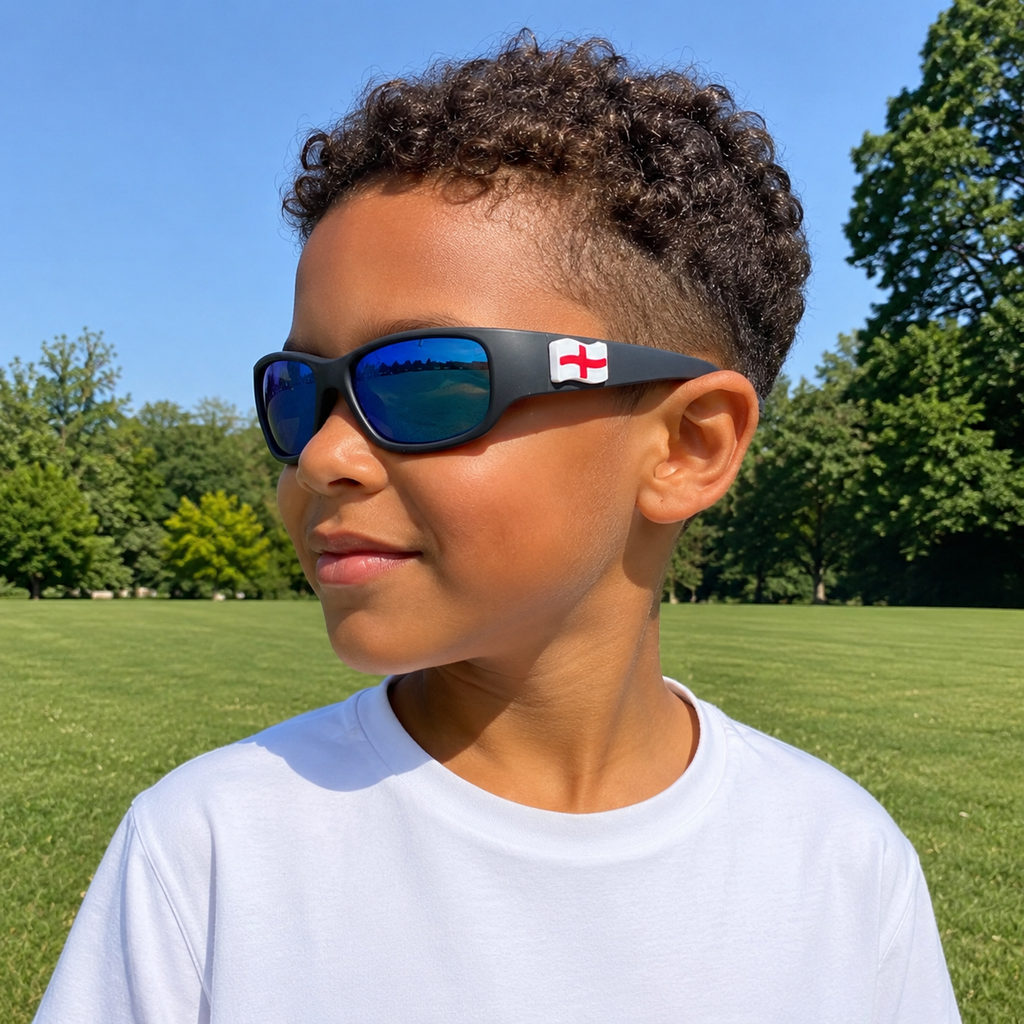 England Flag Kids Sunglasses Charms | x1 Pair | Age 3+