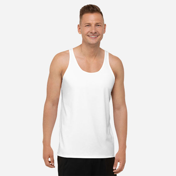 All-Over Print Men's Tank Top — supplier product photograph