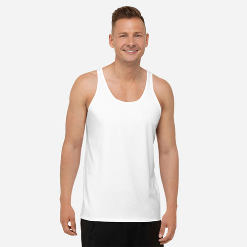 All-Over Print Men's Tank Top — supplier product photograph