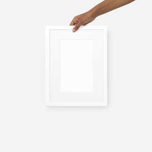 Matte Paper Framed Poster With Mat (cm) — supplier product photograph