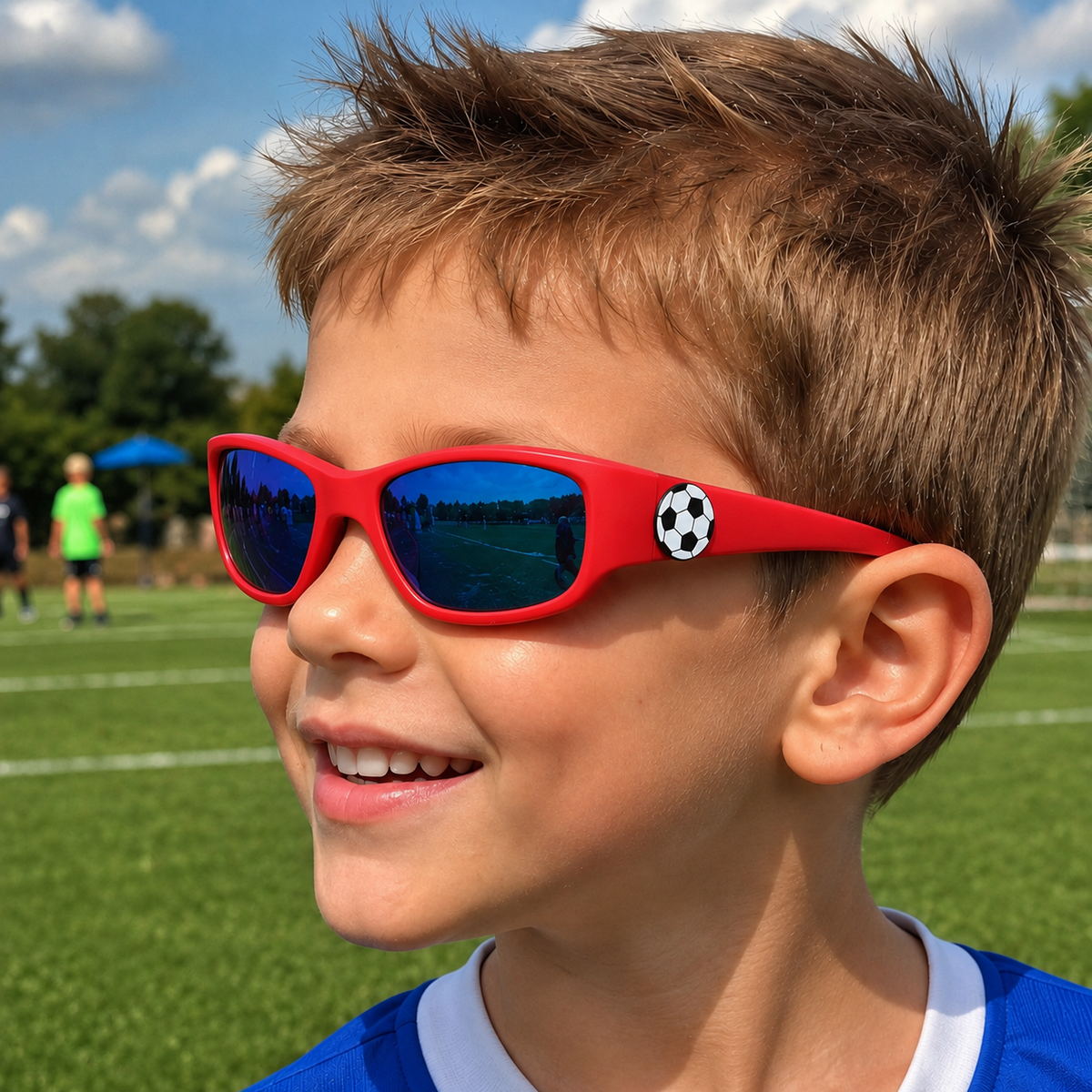 Football Kids Sunglasses Charms | x1 Pair | Age 3+