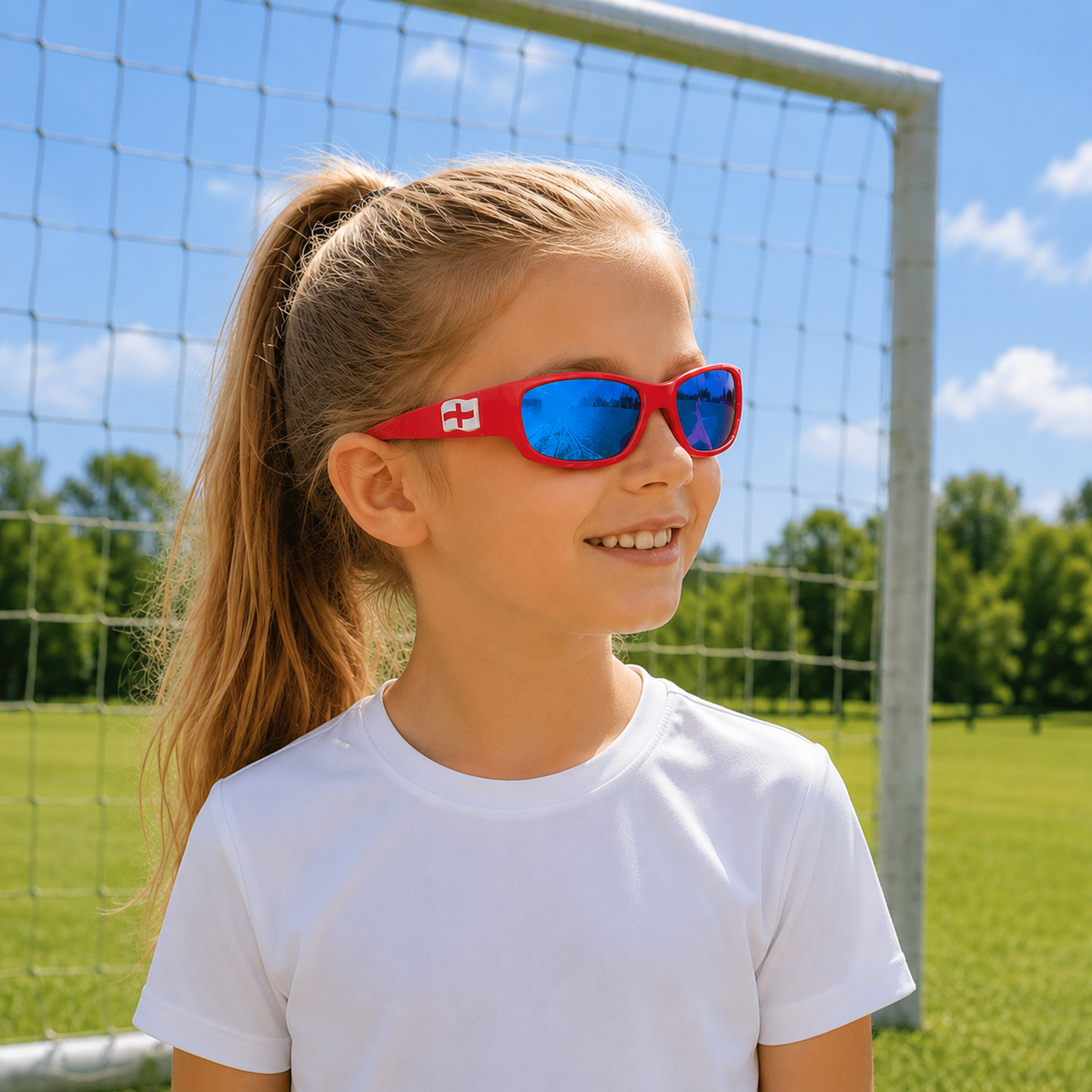 England Flag Kids Sunglasses Charms | x1 Pair | Age 3+