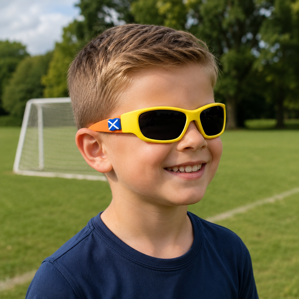 Scotland Flag Kids Sunglasses Charms | x1 Pair | Age 3+