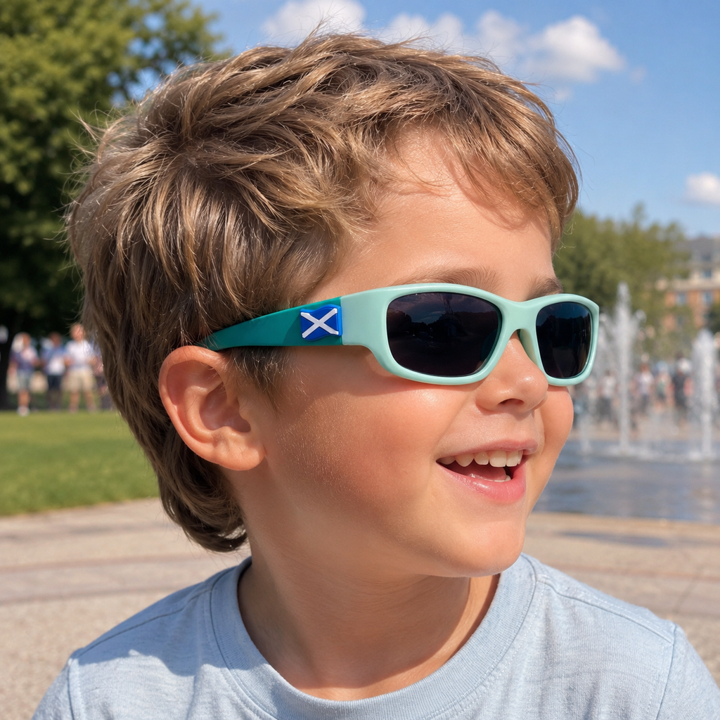 Scotland Flag Kids Sunglasses Charms | x1 Pair | Age 3+