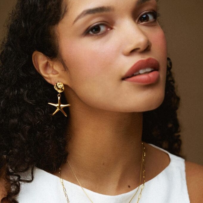LUXE Statement Starfish Earrings