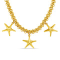 LUXE Statement Chain & Starfish Necklace